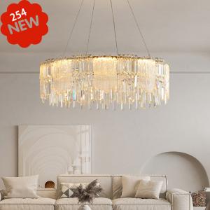 254/French light luxury crystal chandelier