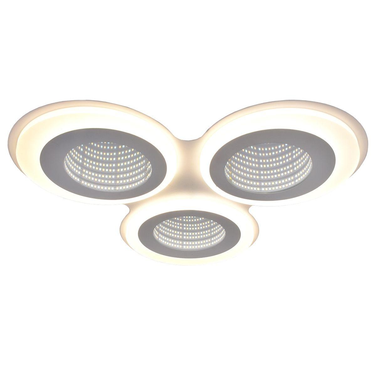 3D 3-head dart acrylic ceiling light