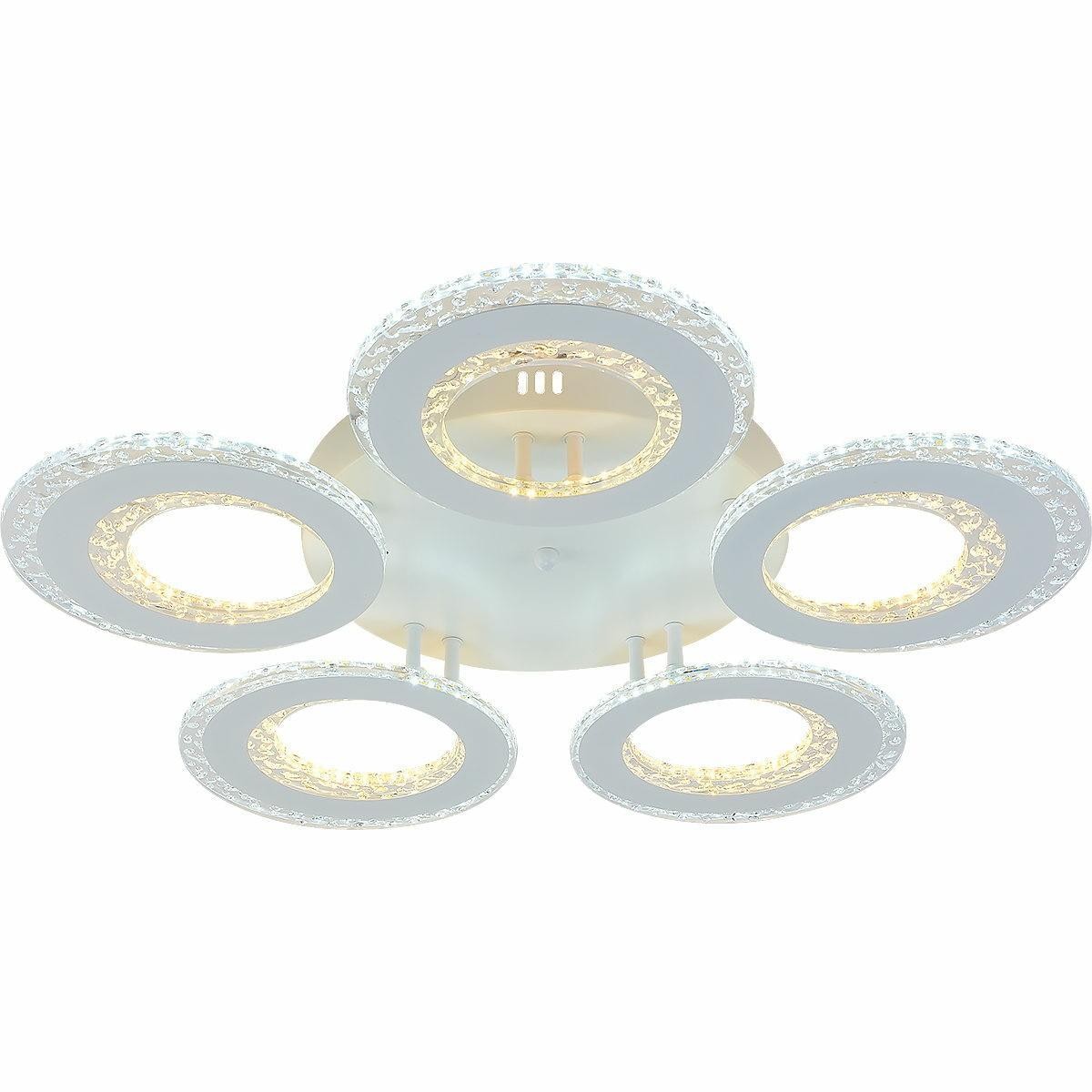 5-head bubble acrylic ceiling lamp