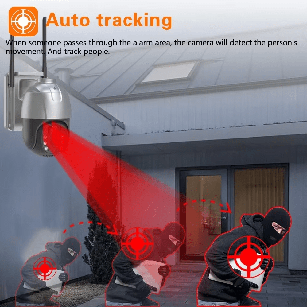 6 Megapixel Smart Solar Security Camera