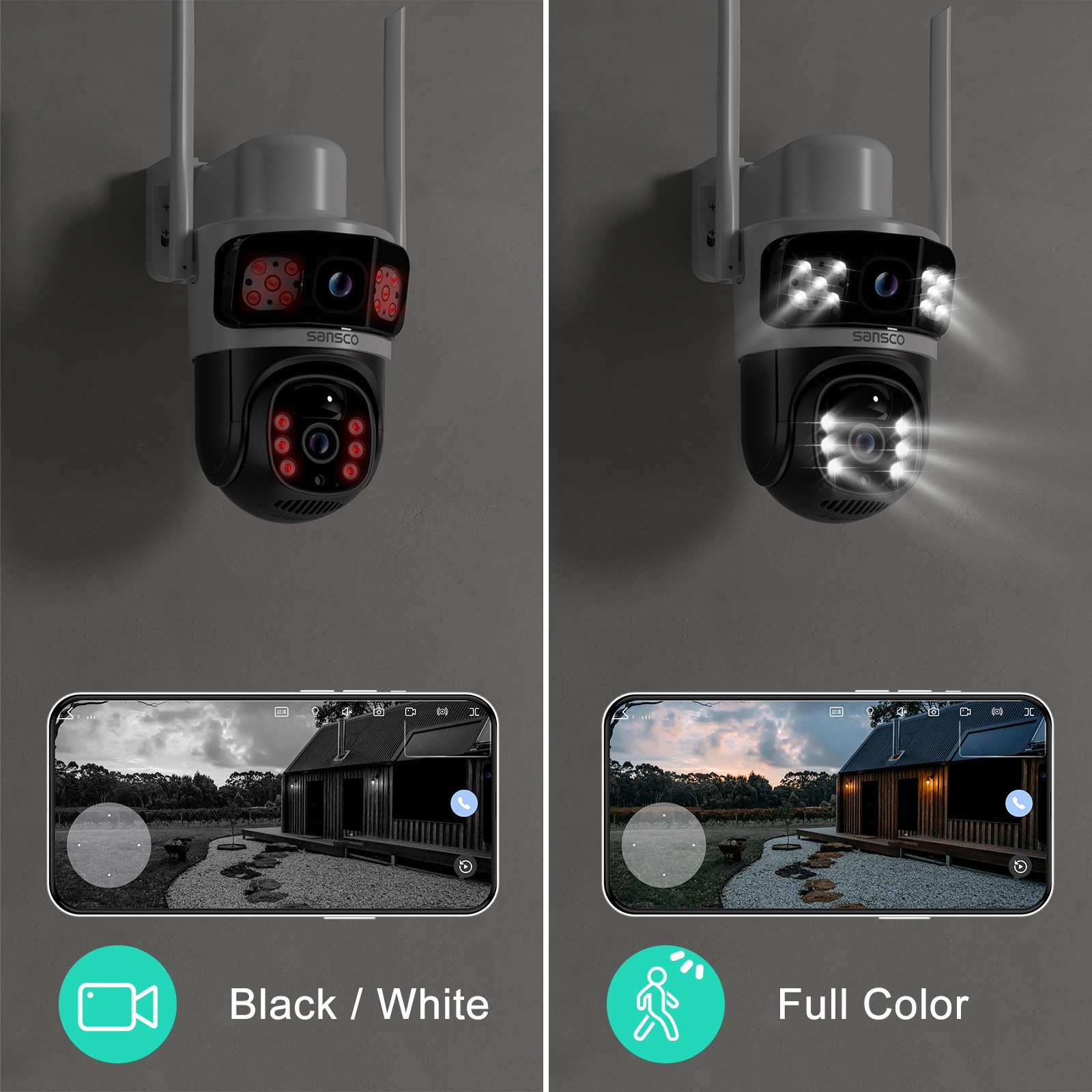 8mp HD wireless solar surveillance