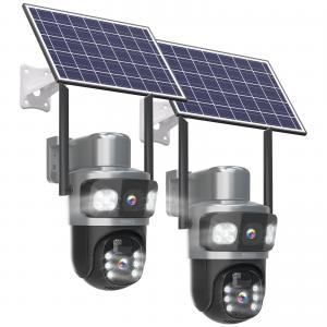 8mp dual lens solar surveillance